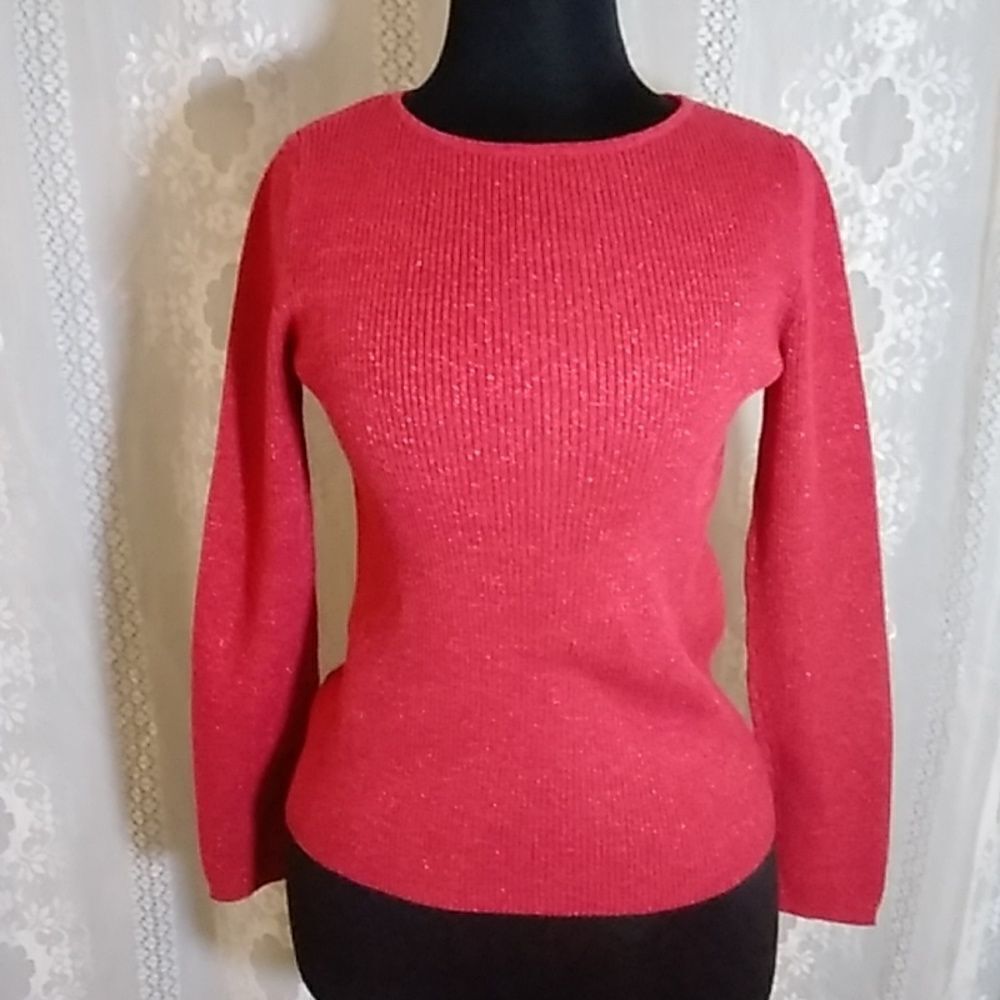 Charter Club Christmas Women's Top T-Sweater & Blouse Size S